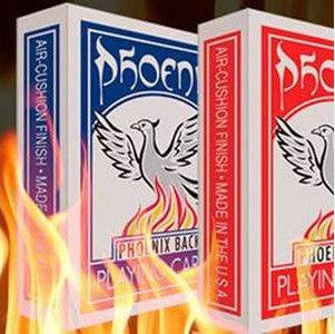 Phoenix Poker Playing Cards | Card-Shark - 12er-Brick (6rote/6blaue) - Card-Shark