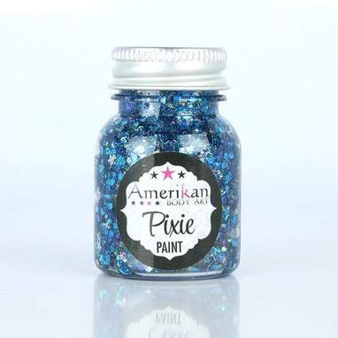 Pixie Paint Chunky Glitter | Midnight Blue-Amerikan Bodyart-Deinparadies.ch