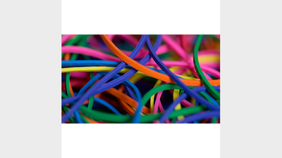 Rainbow Rubber Bands | Large | Grösse 19 Mixed-Joe Rindfleisch-Deinparadies.ch