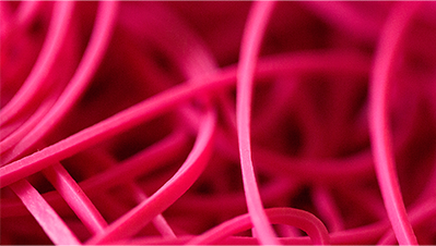 Rainbow Rubber Bands | Large | Grösse 19 Pink-Joe Rindfleisch-Deinparadies.ch