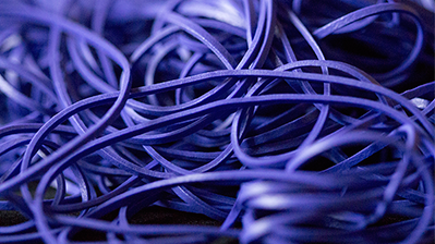 Rainbow Rubber Bands | Large | Grösse 19 Purple-Joe Rindfleisch-Deinparadies.ch