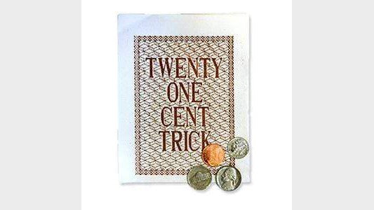 Twenty-One-Cent-Trick Magic Owl Supplies bei Deinparadies.ch