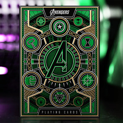Avengers: Infinity Saga Playing Cards | Theory 11 - Grün - theory11