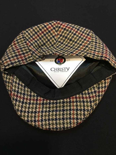 Balmoral-Mütze Karo beige Christy's bei Deinparadies.ch