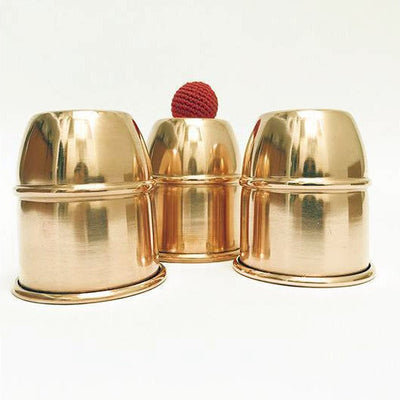 Becherspiel Cups & Balls Regular | Bazar de Magia Messing Murphy's Magic bei Deinparadies.ch