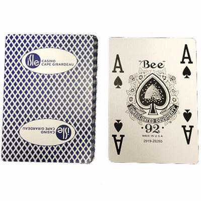 Bee Poker Deck Isle Casino Blue USPCC bei Deinparadies.ch