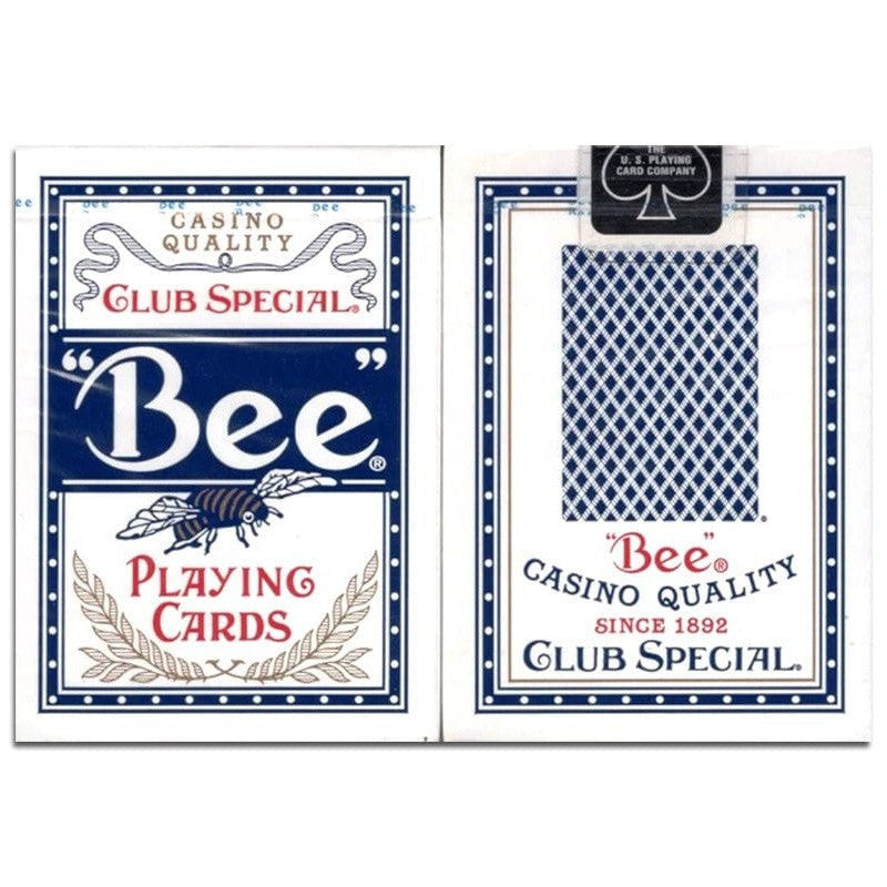 Bee Poker Deck Playing Cards - Blau - USPCC