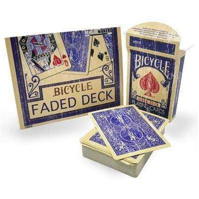 Bicycle Faded Playing Cards blau Magic Makers bei Deinparadies.ch
