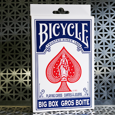 Bicycle Big Cards Riesenkarten - Blau - Bicycle