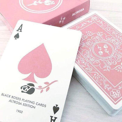 Black Roses Card Deck Altrosa USPCC bei Deinparadies.ch