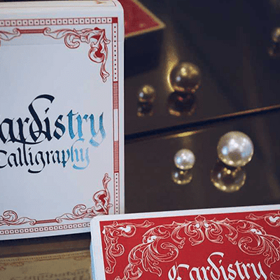 Cardistry Calligraphy Playing Cards | Blau Deinparadies.ch bei Deinparadies.ch