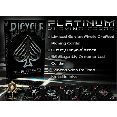 Bicycle Platinum Deck by US Playing Card Co. Murphy's Magic bei Deinparadies.ch