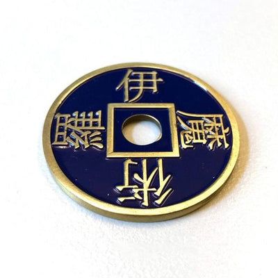 China Münze Half Dollar Blau Roy Kueppers bei Deinparadies.ch