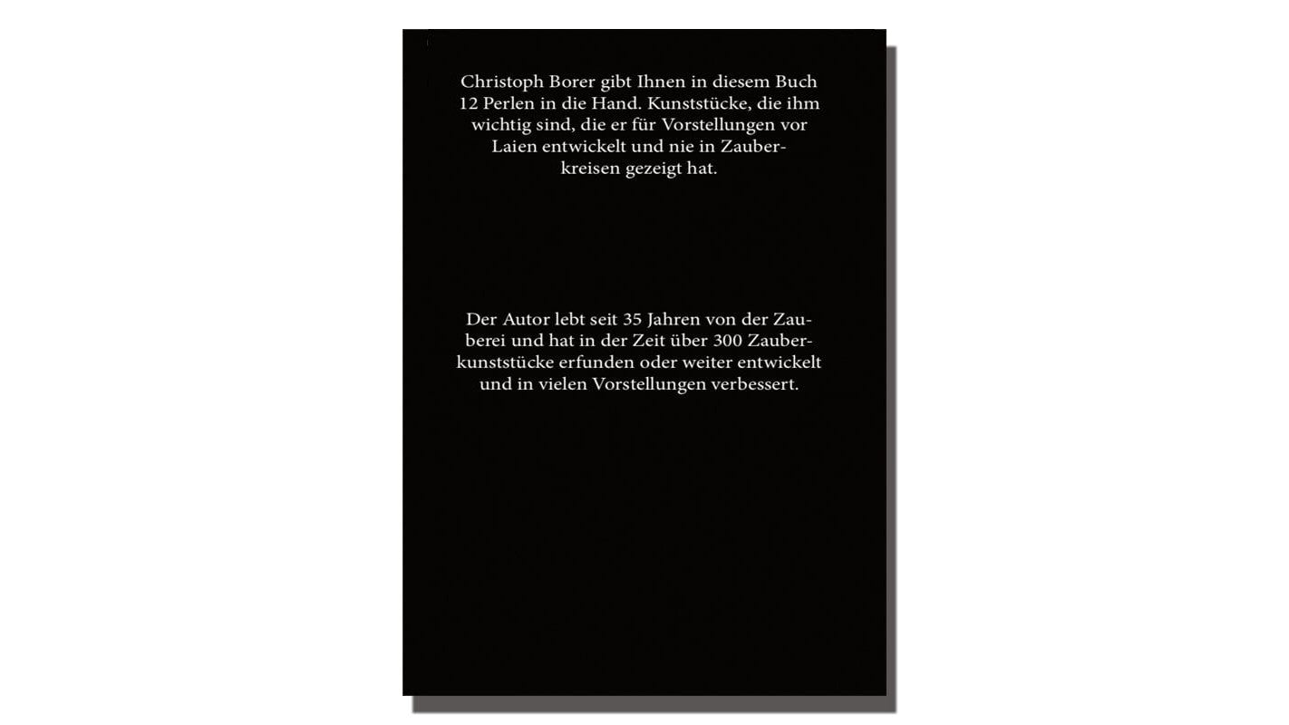 A String of Pearls by Christoph Borer Christoph Borer bei Deinparadies.ch