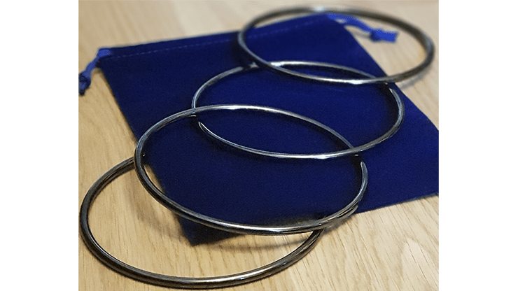 Close Up Linking Rings | Matthew Garrett - Schwarz - Professional Magic - Matthew Garrett