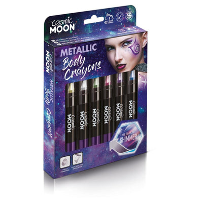 Moon Metallic Crayons Set Schminkstifte Moon Creations bei Deinparadies.ch