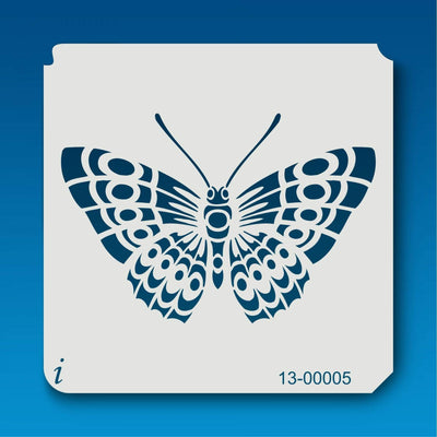 Detail-Schablone Schmetterling 12,5x12,5cm Bad Ass Stencils bei Deinparadies.ch