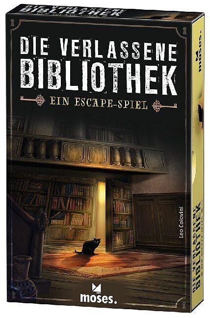 Die verlassene Bibliothek Escape-Spiel Moses bei Deinparadies.ch