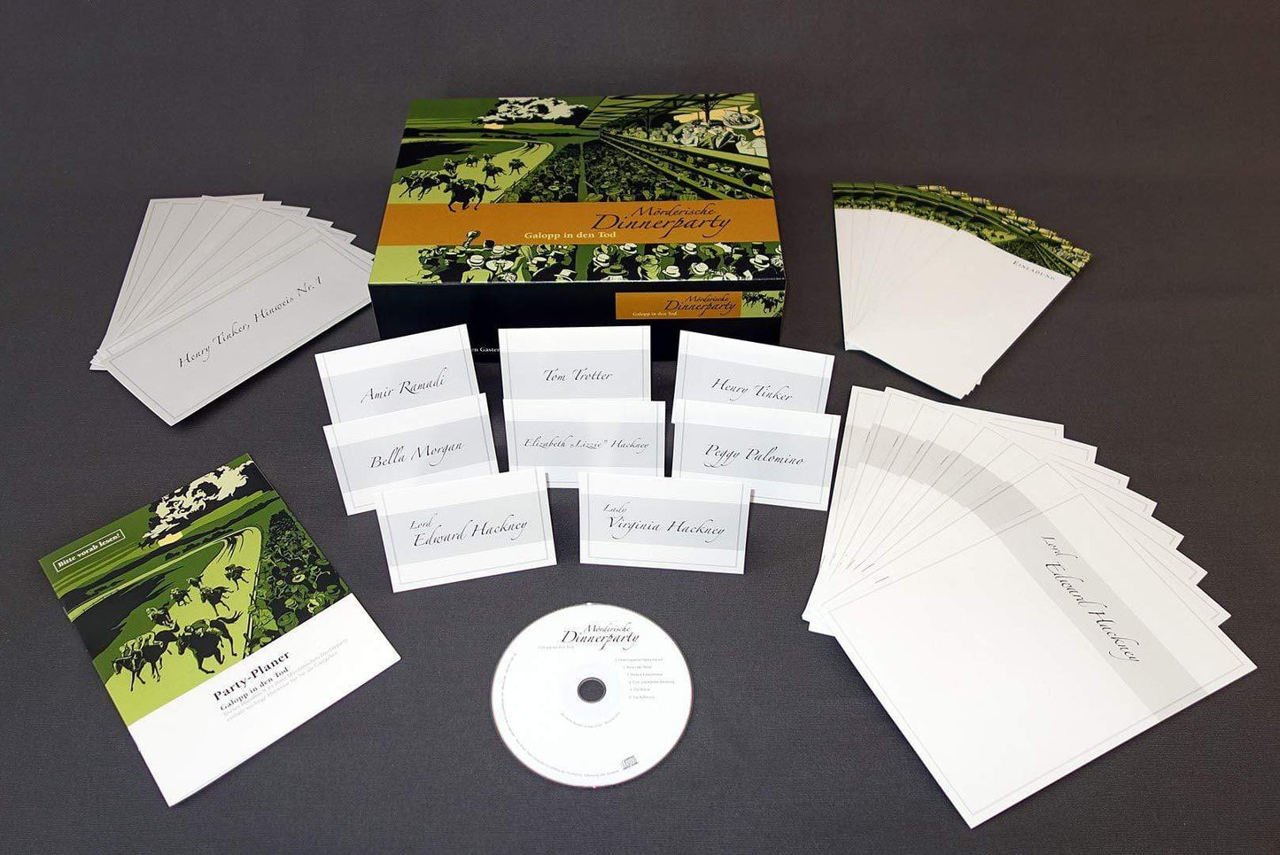 Mörderische Dinnerparty: Galopp in den Tod Blaubart Verlag bei Deinparadies.ch