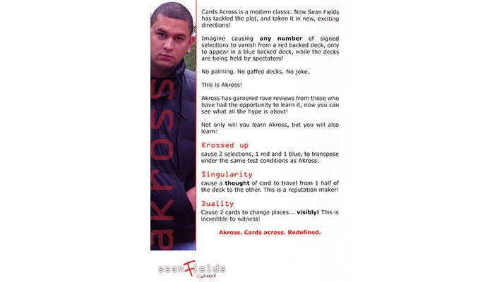 Akross by Sean Fields Sean Fields bei Deinparadies.ch