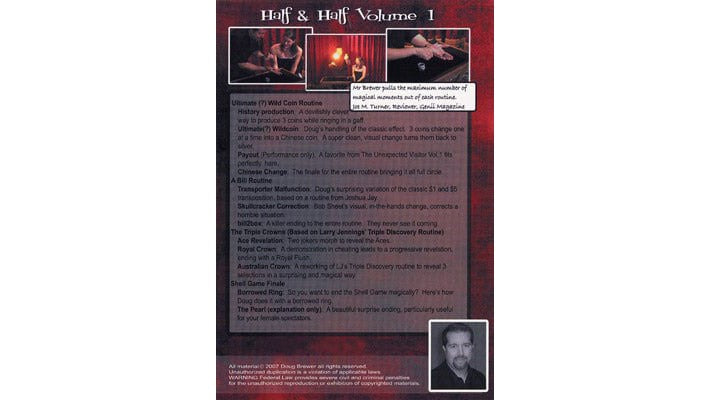 Half And Half - Volume 1 by Doug Brewer Doug Brewer bei Deinparadies.ch