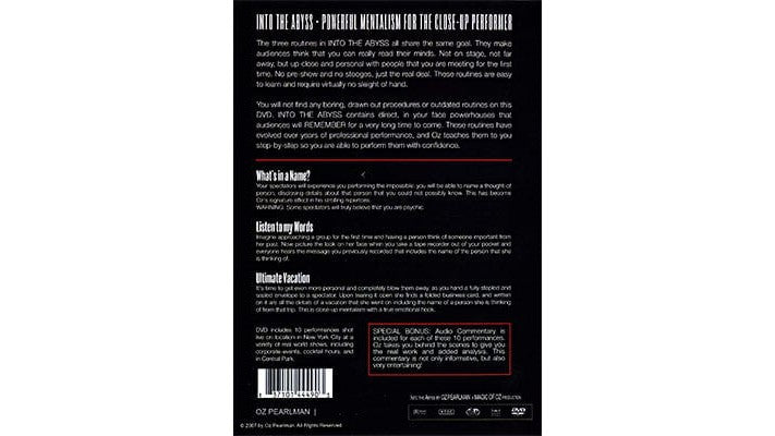 Into the Abyss by Oz Pearlman Penguin Magic bei Deinparadies.ch