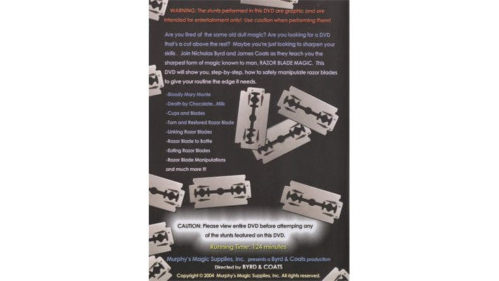 Razor Blade Magic by Byrd & Coats Anubis Media Corporation bei Deinparadies.ch