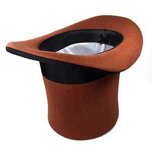 Edler Zylinder braun hoch 20cm Thetru Costumes bei Deinparadies.ch