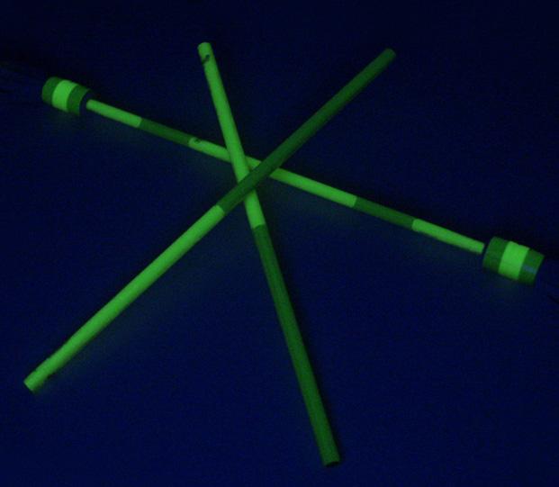 Flowerstick Bravo Pro | UV gelb-grün Bravo Juggling bei Deinparadies.ch