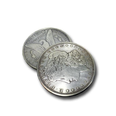Gravity Flipper Münze Morgan Dollar Roy Kueppers bei Deinparadies.ch