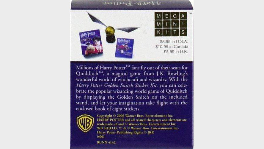 Harry Potter Golden Snitch Mini Sticker Set Magic Owl Supplies at Deinparadies.ch