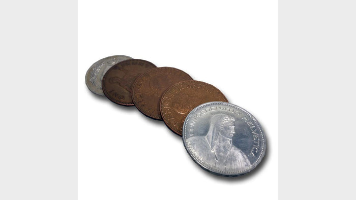 Hopping Coins (5 francs) Roy Kueppers Deinparadies.ch