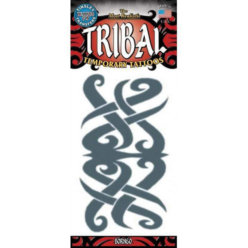 Tatuaje Borneo | Tatuajes Klebetattoos Tinsley Transfers en Deinparadies.ch
