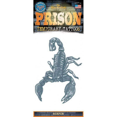 Skorpion Tattoo | Klebetattoos Tinsley Transfers bei Deinparadies.ch