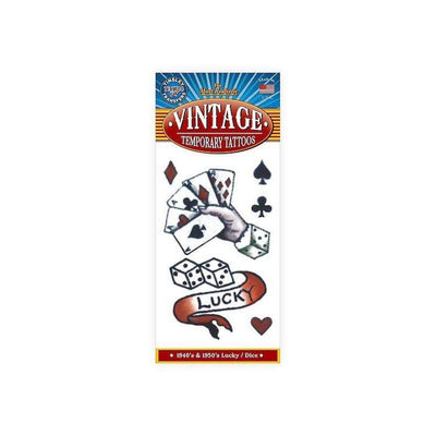 Lucky Vintage Tattoo | Klebetattoos Maskworld bei Deinparadies.ch