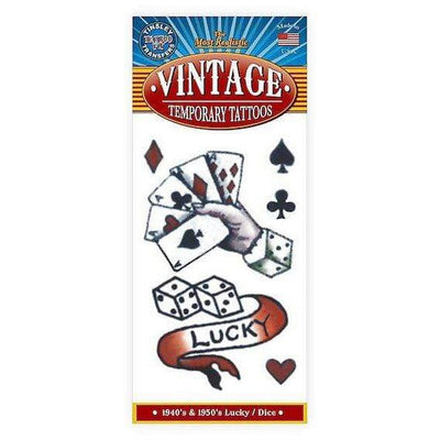 Lucky Vintage Tattoo | Klebetattoos Maskworld bei Deinparadies.ch