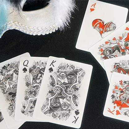 Masquerade Playing Cards Black Box Deinparadies.ch bei Deinparadies.ch