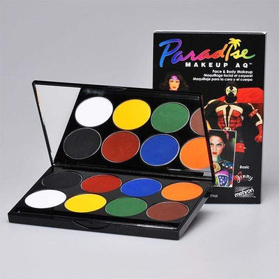 Mehron Paradise AQ 8er Palette Basic Mehron bei Deinparadies.ch