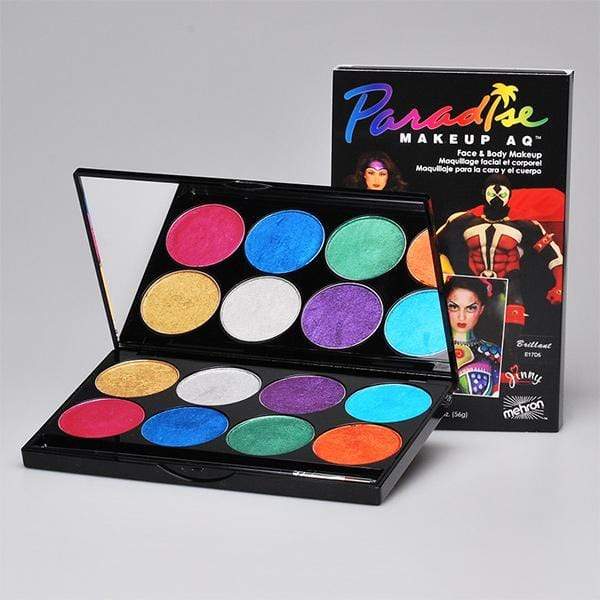 Mehron Paradise AQ 8er Palette Brilliant Mehron bei Deinparadies.ch