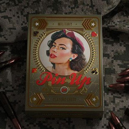 Military Pin Up Playing Cards USPCC bei Deinparadies.ch
