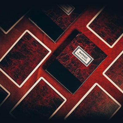 MYNOC 2 Leather Playing Cards House of Playing Cards bei Deinparadies.ch