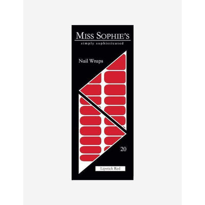 Nagelfolien Einfarbig Lipstick Red Miss Sophie's bei Deinparadies.ch
