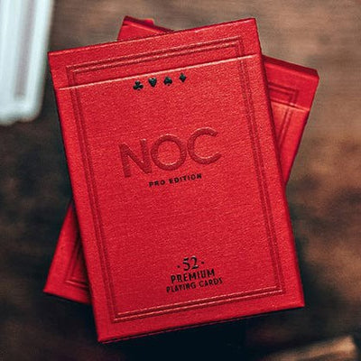 NOC 2021 Playing Cards - Burgundy (rot) - House of Playing Cards