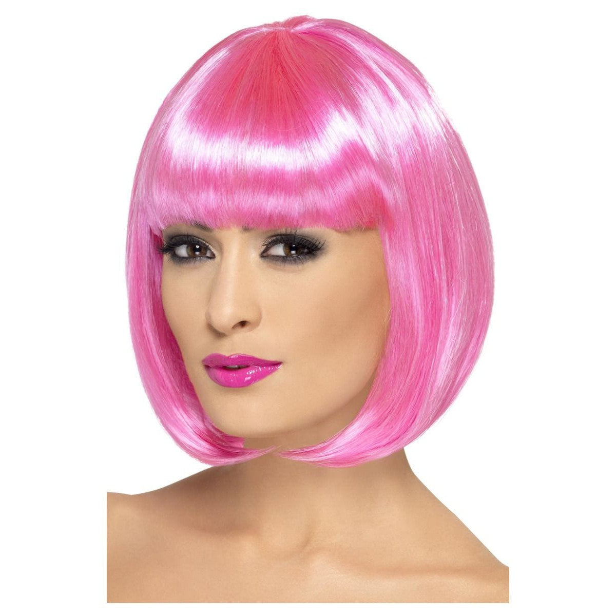 Perücke Bob Partyrama pink Smiffys bei Deinparadies.ch