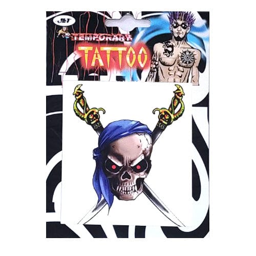 Piraten Tattoo Sticker Pirat 6 Deinparadies.ch bei Deinparadies.ch