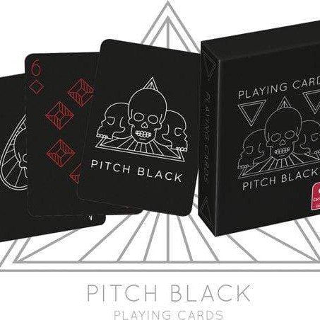 Pitch Black Skull Deck Magic Owl Supplies at Deinparadies.ch