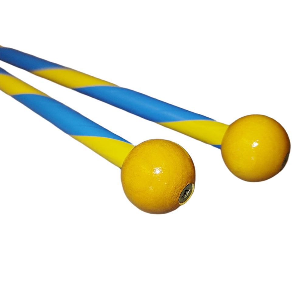 Set de burbujas gigantes (varillas, concentrado) - azul/amarillo - Deinparadies.ch