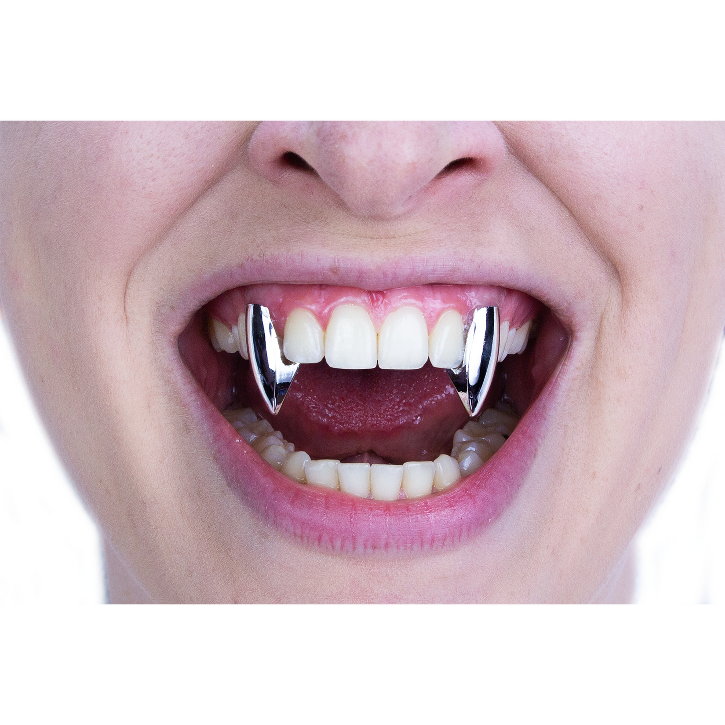 Scarecrow Vampir Aufsteckzähne Chrom Scarecrow bei Deinparadies.ch