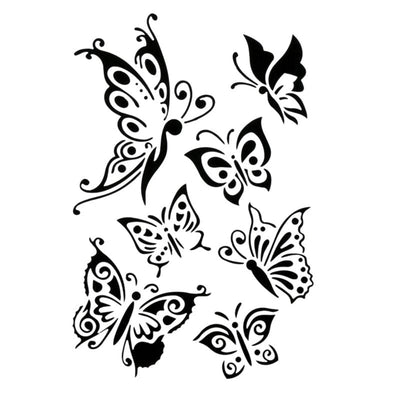 Plantilla de mariposas A4 Deinparadies.ch en Deinparadies.ch