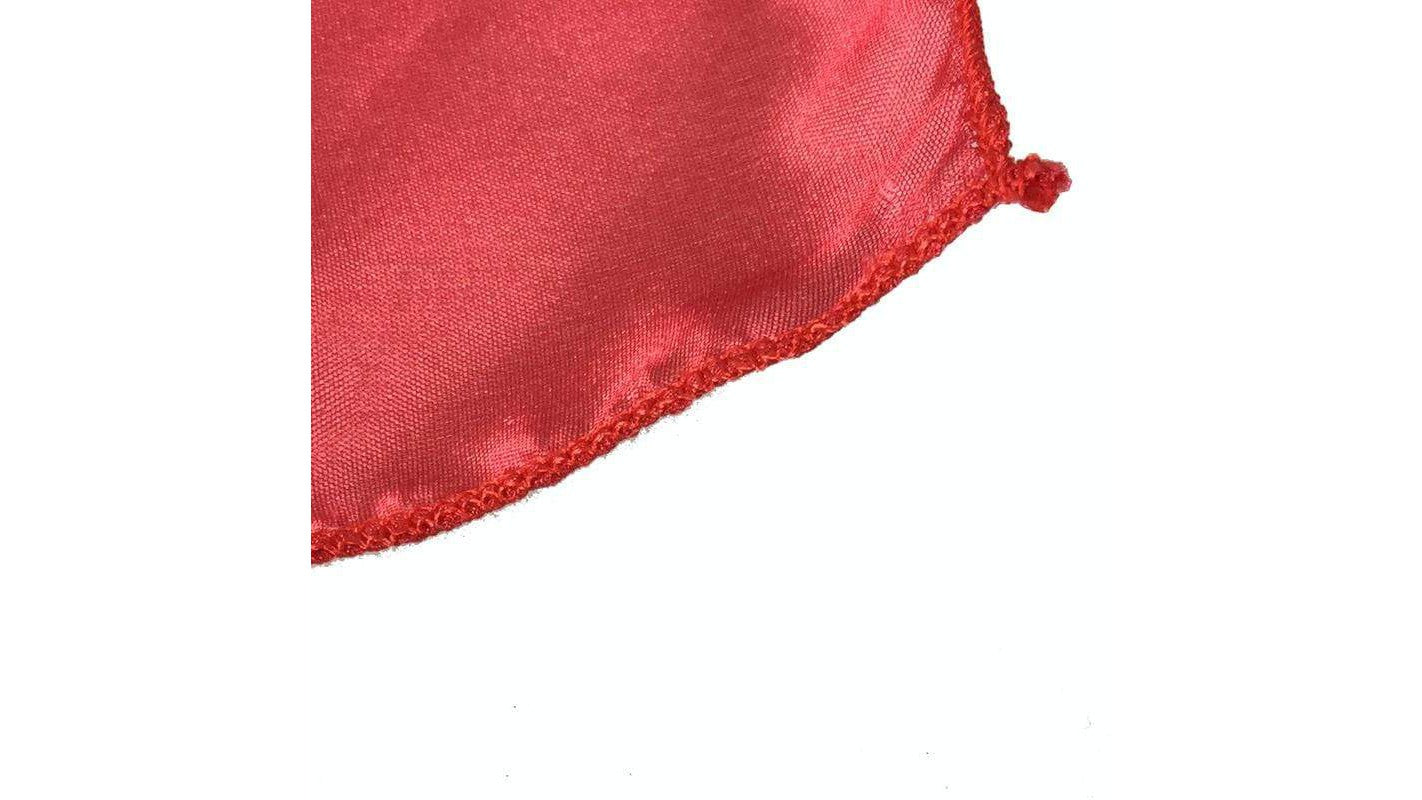 Pañuelo de seda 20 cm rojo (Luxe) Deinparadies.ch en Deinparadies.ch